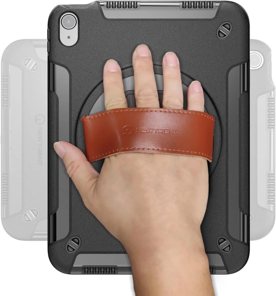 iPad Air 11" Case (M3 2025/M2 2024) – Slim Hard Shell Cover 6th & 7th Gen Black - Image 3 of 4