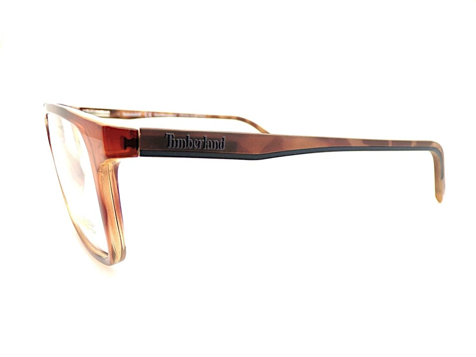 Lunettes Timberland Cadre Style Carré Brun Écaille 50mm Homme TB1733 052 - Photo 2/4