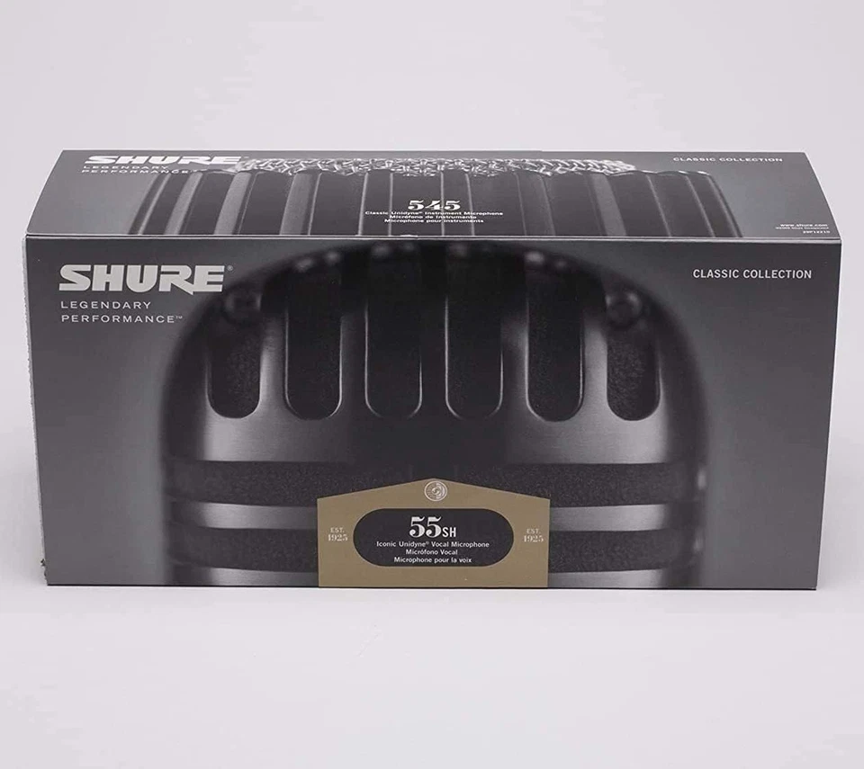 Shure 55SH Series II Iconic Microphone Vintage Style Rich Sound Quality Original - Image 2 of 4