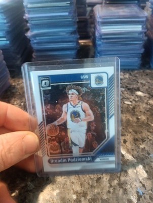 2024-25 Donruss Optic Brandin Podziemski Golden State Warriors 