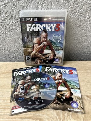 Far Cry 3 (Sony PlayStation 3, 2012)   Complete In Box (CIB) w/ Manual, Tested