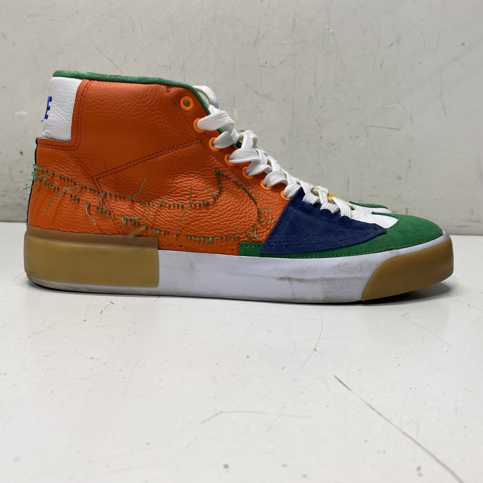 Nike Multi Color Patchwork High Top Sneakers Men … - image 3