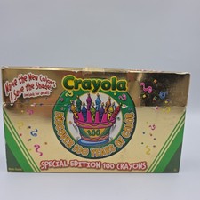Special Edition 100 Years Crayola Crayons with Built in Sharpener 2002