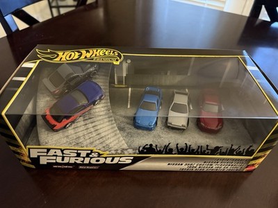 Hot Wheels Toy Cars Premium Fast & Furious Tokyo Drift Bundle 5 1
