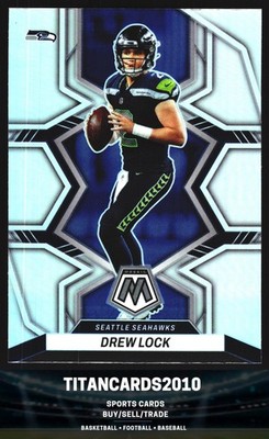 Drew Lock 2022 Panini Mosaic Silver Prizm Seattle Seahawks #169