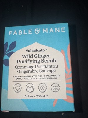 Fable & Mane SahaScalp Wild Ginger Purifying Scrub