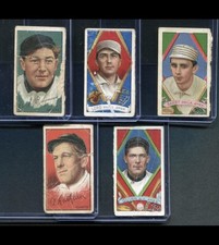1912 T202 Hassan Triple Folders Baseball Cards 13