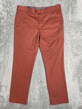 Charles Tyrwhitt Pants Mens 36x30 Rust Slim Fit Ultimate Non Iron Chino