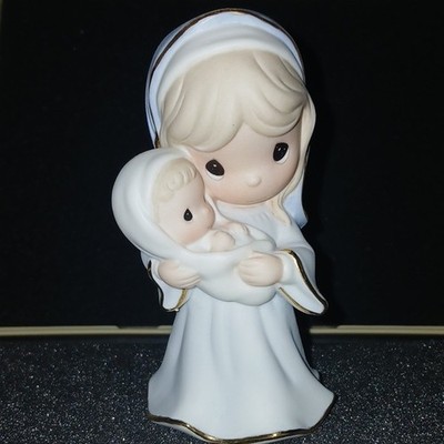 Precious Moments Virgin Mary Ceramic Figurine 'A Love Like No Other'