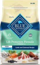 Blue Buffalo Life Protection Puppy Lamb and Oatmeal Recipe Dry Dog Food 30lb