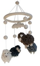 Baby Nursery Hanging Sheeps Room Decor for Boys and Girls, Nordic Decor for ...