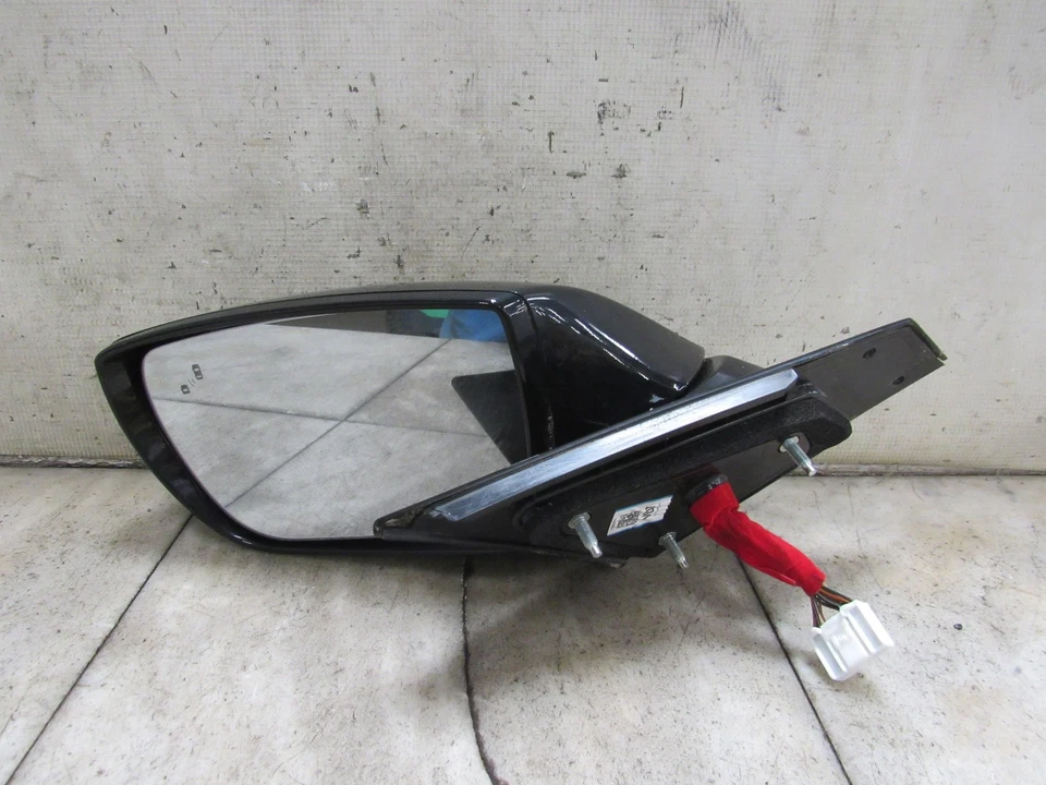 Hyundai Azera 2016 espejo retrovisor lateral izquierdo negro TB7 memoria punto ciego alerta Foto 3 de 4