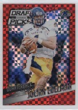 2015 Panini Prizm Collegiate Draft Picks Red Power Julian Edelman #54 11to
