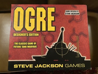 OGRE Designers KICKSTARTER EDITION Steve Jackson Games Open Box Unpunched