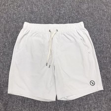 Vuori Kore Shorts Mens medium Grey Performance Athletic Unlined V388