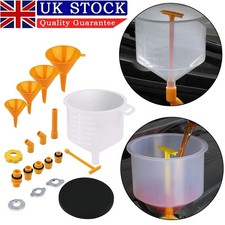 Spill Proof Radiator Coolant Filling Funnel Kit 19-pcs Cooling System fill kit