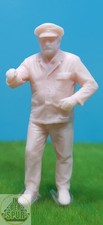 In der Spur 0 Modellfigur Gerhard Lokführer Dampflok Modellbahn 1:45 Figurenwelt