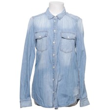 Closed, Jeanshemd, Größe: M, Blau, Baumwolle, Einfarbig, Denim, Damen #BxT