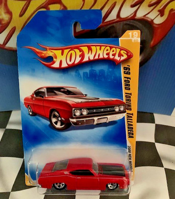 Hot Wheels 2008 FE New Models 19/40 019/196 '69 Ford Torino Talladega RED 5SP