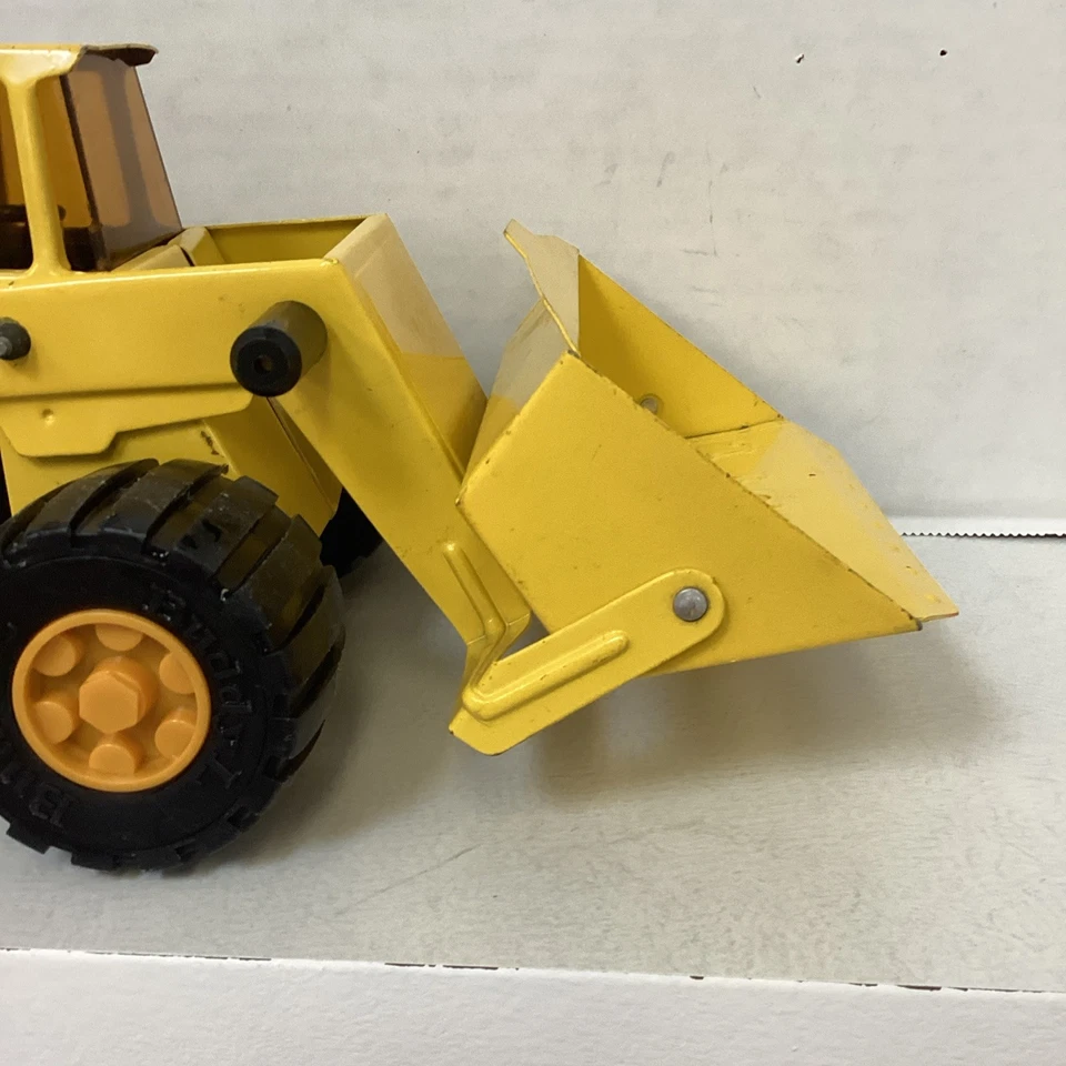 Bulldozer Buddy L Scooper Pala Japón Acero Prensado Años 60-70 De Colección Foto 4 de 4