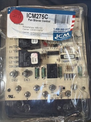ICM Controls ICM275C Fan Blower Control Board NOS