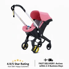 Luxury 4-in-1 Baby Stroller & Pram - Foldable High Landscape Newborn Travel