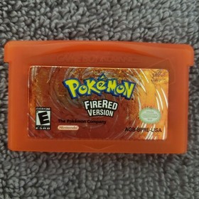 Pok&eacute;mon FireRed Version Game Boy Advance GBA Authentic Cleaned Tested