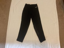 Kerrits Kids Powerstretch Tights (Black, Small)