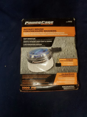 #ad #ad Power Care Rotary Brush for Pressure Washers 3300 PSI AP31092 Gas Electric $34.99