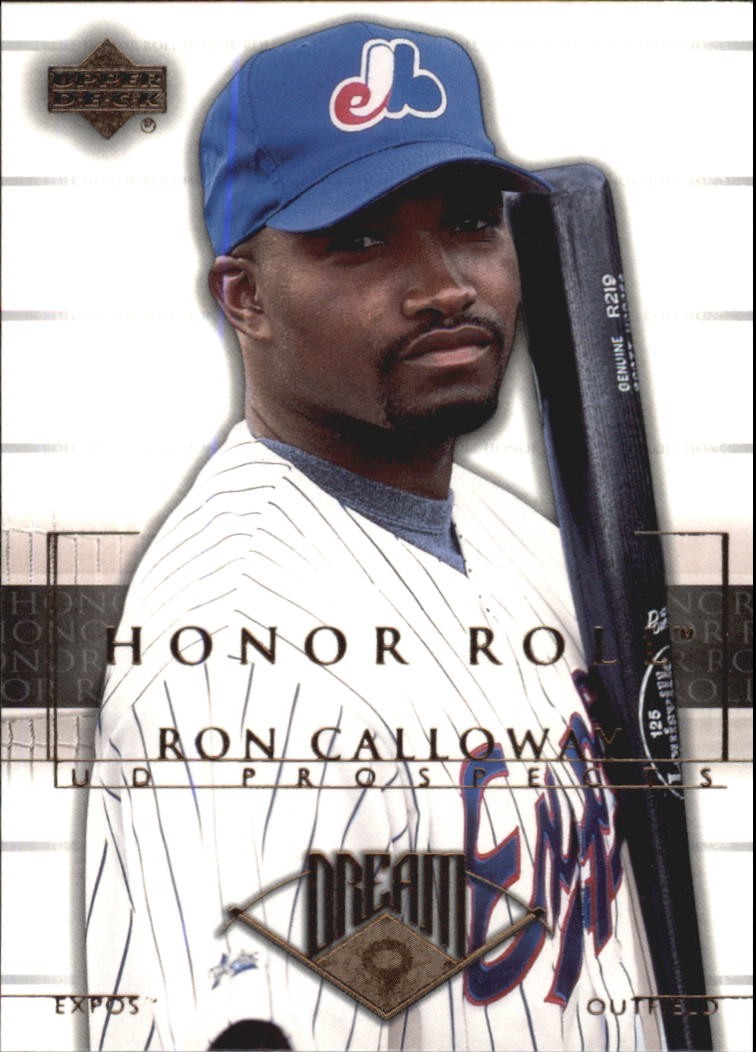2002 Upper Deck Honor Roll #25 Ron Calloway PD9 RC - BB