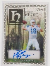 2025 Leaf Eclectic Purely Heroic Gold Peyton Manning Auto 1/1 Indianapolis Colts
