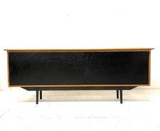 Vintage Retro Mid Century 1960s Danish Era 7ft Modernist Blonde Oak Sideboard