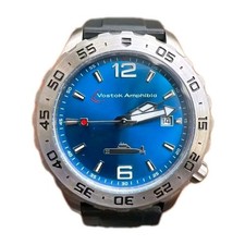 🔝 Automatico MIYOTA 8215 ✦ Mod VOSTOK Amphibia ✦ Diver 50M ✦ Vintage, Orologio