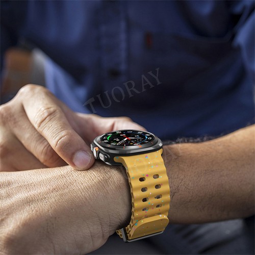Correa de muñeca deportiva de silicona de repuesto para reloj Samsung Galaxy Ultra 2025 - Imagen 179 de 463