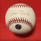 BARRY BONDS SIGNED BASEBALL WITH BONDS HOLOGRAPHIC COA