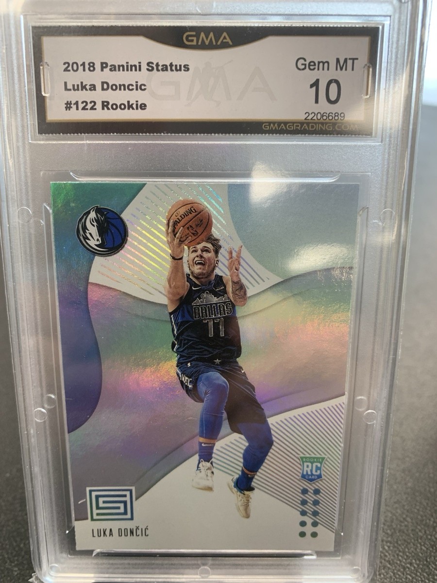 2018-19 Panini Status - Luka Dončić #122 (RC) GMA 10 | eBay