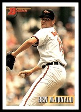 Ben McDonald 1993 Bowman #437 Orioles MLB READ FREE SHIPPING AutographDen