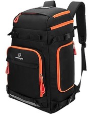 Ski Boot Bag, 70L Snowboard Boot Backpack, Waterproof Ski Boot Bag Backpack,