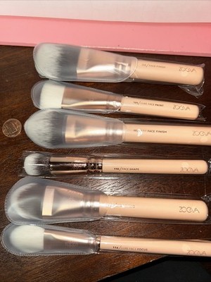 ZOEVA 6 Brushes 108, 109, 110, 111, 112, 114 NWOB