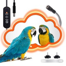 Bird Cage Heater with 3 Temperature Settings Thermostatic Cloud Shape