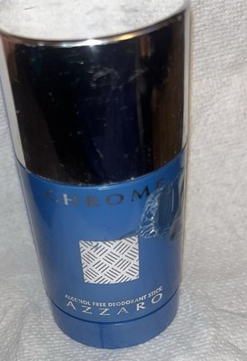 Azzaro CHROME 2.7oz ( Alcohol Free) Deodorant Stick, See Details