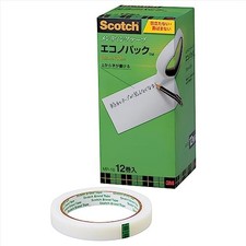 3M Scotch Tape Mending Tape 18mm x 30m Large Roll 12 Rolls MP-18from JP