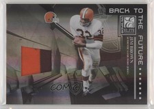 2007 Donruss Elite Jerseys Prime 18/25 Jim Brown LaDainian Tomlinson HOF a8r