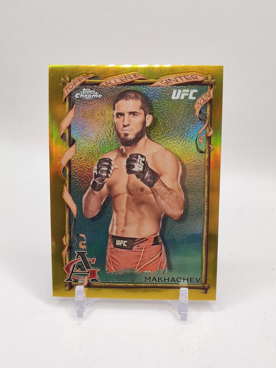 UFC　王者　アマンダ・ヌネス　ゴールドカード　psa10 2024 Topps Chrome UFC Allen&Ginter Islam Makhachev Gold