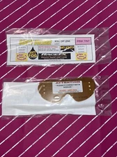 Rip n Roll Replacment Lens Pink Roll Off Lens Scott Voltage Motocross Goggles