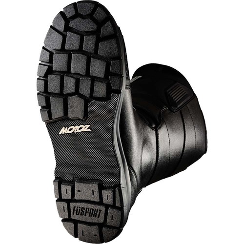 Fusport x Motoz Simpson Desert Black Adventure Boots - Picture 4 of 5