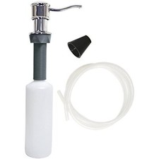 Danco 10038 Soap Dispenser with Curved Nozzle, 1 Pack, Chrome