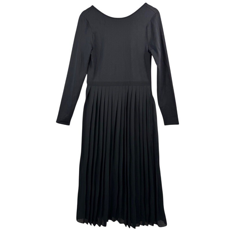 J.Crew Pleated ballet dress in stretch cotton blend preppy minimalist sz S
