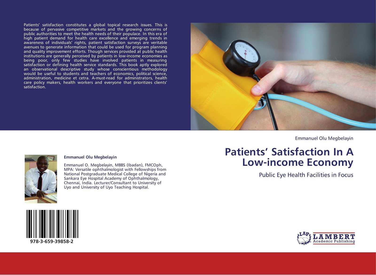 Thumbnail - Emmanuel Olu Megbelayin | Patients¿ Satisfaction In A Low-income