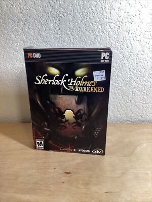 Sherlock Holmes: The Awakened - PC Game FACTORY SEALED Frogwares PhysX 2007 